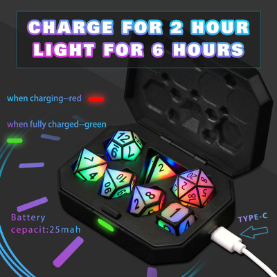 Ultra Long Standby LED Ricaricabile Set Di Dati Dragon And Dungeon