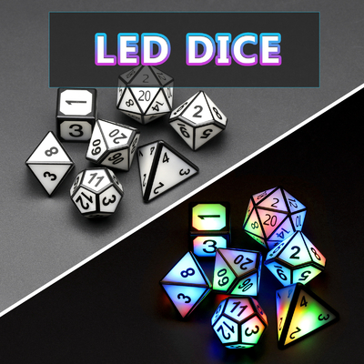 Ultra Long Standby LED Ricaricabile Set Di Dati Dragon And Dungeon