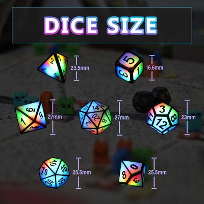Ultra Long Standby LED Ricaricabile Set Di Dati Dragon And Dungeon