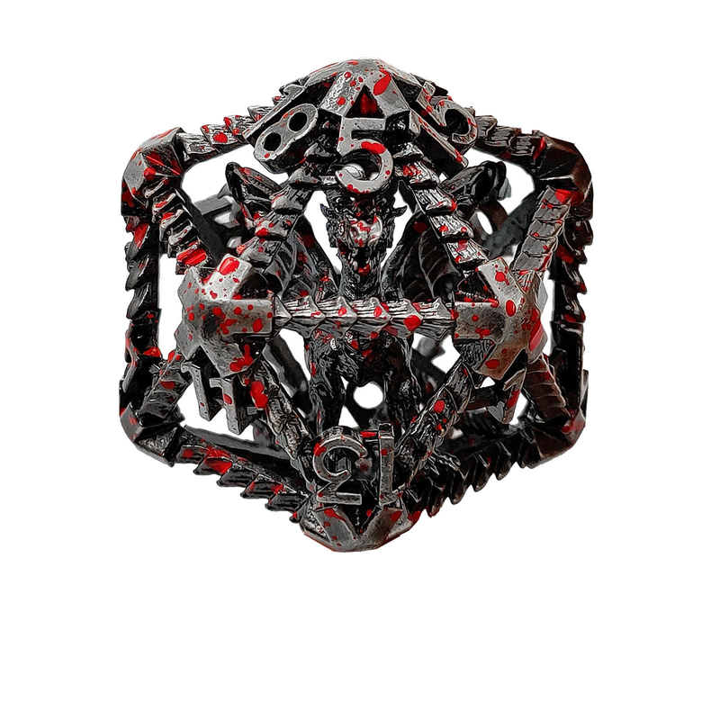 D20 DND poliedrico su larga scala Dungeons and Dragons