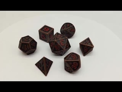Odore di D6 D8 D10 Mini Polyhedral Dice No Peculiar multiuso