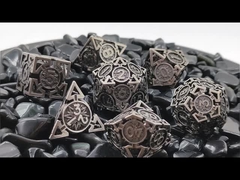 Freccia a dadi di metallo cavi DND drago e dungeon COC