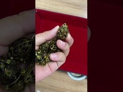 Tema creativo di rugby Metallo a dadi cavi set drago e dungeon DND#RPG#gioco da tavolo